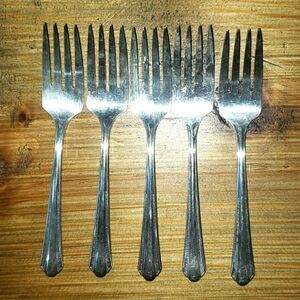 Vintage WM ROGERS ONEIDA A1 PLUS Silverplate FORKS Legacy Pattern